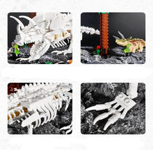 Laden Sie das Bild in den Galerie-Viewer, Triceratops Dino Museum Baustein Figur (642 Teile) kaufen - Dinosaurier.store