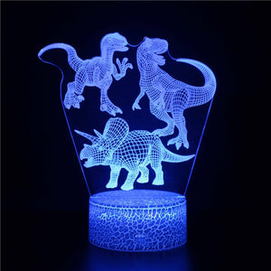 Dinosaurier Nachtlicht in verschiedenen Motiven kaufen - Dinosaurier.store