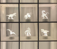 Dinosaurier Nachtlichter in vielen verschiedenen Dino Motiven kaufen - Dinosaurier.store
