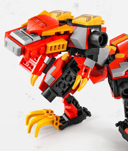 Konstruktionsspielzeug für Kinder: Dino-Transformers - 4 Teile in 1 kaufen - Dinosaurier.store