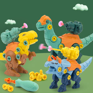 Multifunktionelles Dino Spielzug zum Zusammenbauen kaufen - Dinosaurier.store