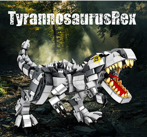 Jurassic World Dinosaurier T-Rex Tyrannosaurus Baustein Set (866 Teile) kaufen - Dinosaurier.store