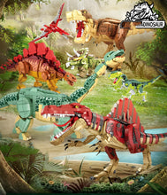 Laden Sie das Bild in den Galerie-Viewer, Jurassic Dinosaurier: Tyrannosaurus Rex, Velociraptor, Stegosaurus, Triceraptos, Pterodactyl, Spinosaurus, Brontosaurus kaufen - Dinosaurier.store