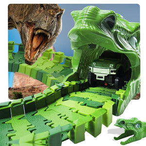 Dinosaurier Spielzeug Eisenbahn mit Figuren (153 Teile) kaufen - Dinosaurier.store