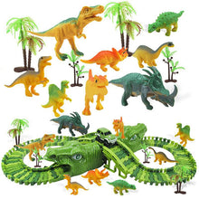 Laden Sie das Bild in den Galerie-Viewer, Dinosaurier Spielzeug Eisenbahn mit Figuren (153 Teile) kaufen - Dinosaurier.store