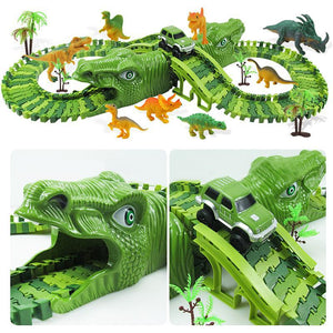 Dinosaurier Spielzeug Eisenbahn mit Figuren (153 Teile) kaufen - Dinosaurier.store