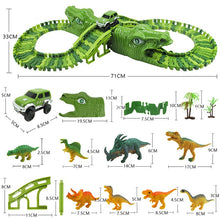 Laden Sie das Bild in den Galerie-Viewer, Dinosaurier Spielzeug Eisenbahn mit Figuren (153 Teile) kaufen - Dinosaurier.store