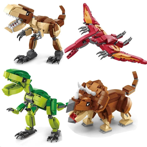 Dinosaurier 3 in 1 Figuren - verschiedene Motive kaufen - Dinosaurier.store