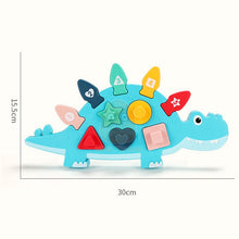 Laden Sie das Bild in den Galerie-Viewer, Montessori Lern Dino Puzzle für Kleinkinder kaufen - Dinosaurier.store