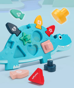 Montessori Lern Dino Puzzle für Kleinkinder kaufen - Dinosaurier.store