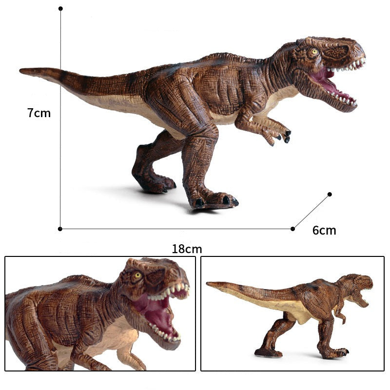 Großer Tyrannosaurus Rex (ca. 18cm) Spiel Figur Dinosaurier in verschiedenen Farben kaufen - Dinosaurier.store