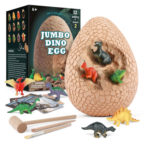 XXL Dinosaurier Ei mit Dino Spielzeug kaufen - Dinosaurier.store