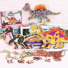Laden Sie das Bild in den Galerie-Viewer, Dino Puzzle für Kinder - viele Motive zur Auswahl kaufen - Dinosaurier.store