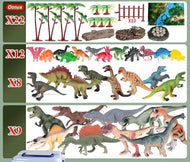 Große Dinosaurier Spiele Box, 50 oder 70 Teile kaufen - Dinosaurier.store