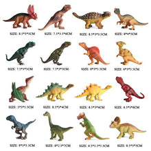 Laden Sie das Bild in den Galerie-Viewer, 16 Mini Dinosaurier Spielfiguren zum spielen - T-Rex Triceratops etc. kaufen - Dinosaurier.store