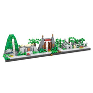 Jurassic Park Dinosaurier Park Skyline Klemm-Baustein Set (473 Teile) kaufen - Dinosaurier.store