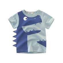 Laden Sie das Bild in den Galerie-Viewer, Dino Sommer Kinder T-Shirt mit vielen verschiedenen Motiven kaufen - Dinosaurier.store