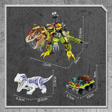 Laden Sie das Bild in den Galerie-Viewer, T-Rex Klemmbaustein Set mit Zubehör (640 Teile) kaufen - Dinosaurier.store