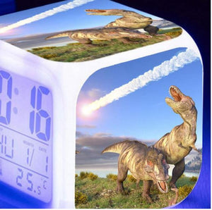 Jurassic Park Dinosaurier Digital Wecker mit Uhr kaufen - Dinosaurier.store