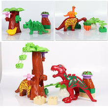 Laden Sie das Bild in den Galerie-Viewer, Dino Paradies Baustein Set mit Dino Figuren (40 Teile) kaufen - Dinosaurier.store