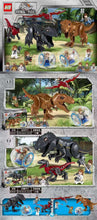 Laden Sie das Bild in den Galerie-Viewer, Dinosaurier Jurassic World T-Rex Klemm-Baustein Set kaufen - Dinosaurier.store