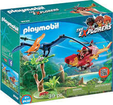 Laden Sie das Bild in den Galerie-Viewer, Helikopter mit Flugsaurier Pterodactyl Spielzeug kaufen - Dinosaurier.store