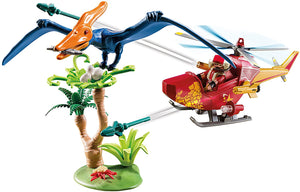 Helikopter mit Flugsaurier Pterodactyl Spielzeug kaufen - Dinosaurier.store