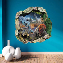 Laden Sie das Bild in den Galerie-Viewer, 3D Dinosaurier Wand Aufkleber Wand Sticker Dino Wand Tattoos kaufen - Dinosaurier.store